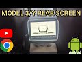 Tesla Model 3/Y Rear Screen Upgrade | Hansshow Tesla Accessory Review