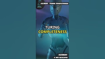 Unlocking Turing Completeness: The Key to Infinite Computations! #shorts  #shortsfeed