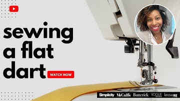 How-to Sew: Flat Dart with Brittany J Jones