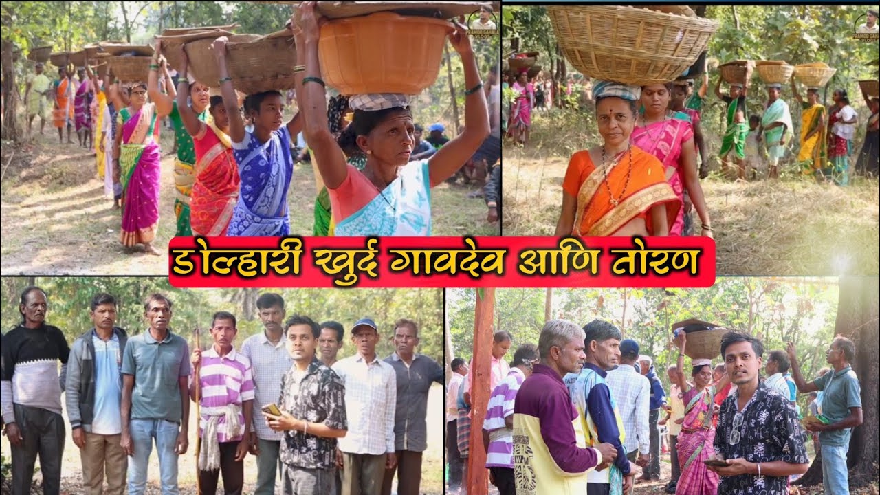 Gavdev toran festival 2025 | डोल्हारी खुर्द गावदेव व तोरण | आदिवासी संस्कृती | pramod gahala vlogs 