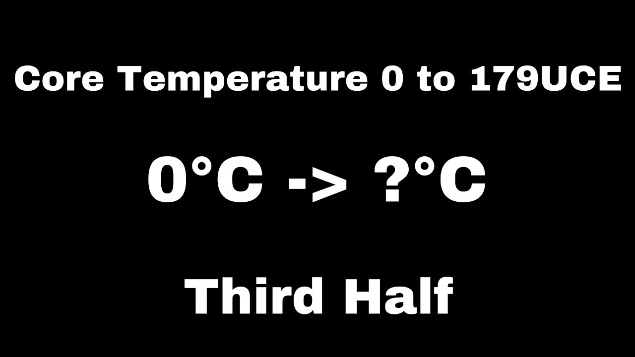 Core Temperature 0 to 179 Uncentillion - Final Part (Third Half)