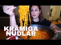 Ros rabokki krmiga nudlar rice cakes mukbang recept