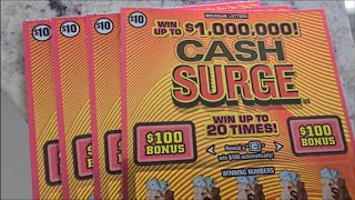MI Lottery - 💎💎 4 x CASH SURGE 💎💎 - We are overdue for PROFITSVILLE!😩😩😩 Time to win big!💲💲💲 #gamble 