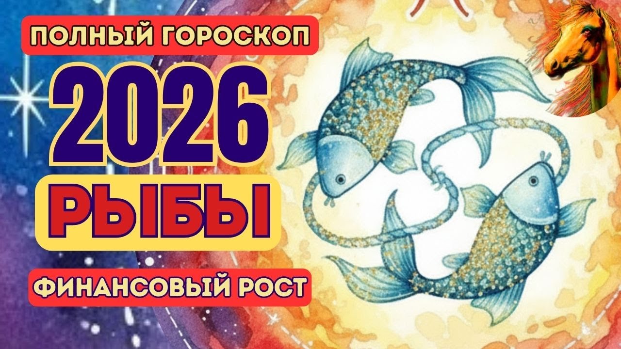 РЫБЫ 2026 — ГОД ФИНАНСОВОГО РОСТА | СУДЬБА, ДЕНЬГИ, ПРЕДНАЗНАЧЕНИЕ