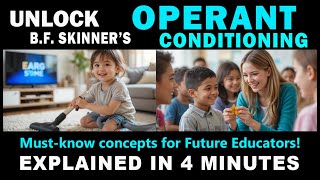 Operant Conditioning by B.F. Skinner Explained in 4 Minutes for LET Review!