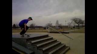 kickflip backside 50-50, and a 360flip