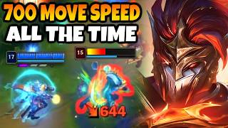 SPEED JHIN MID makes you PERMA 700 MOVE SPEED. Easily juke and chase almost anyone