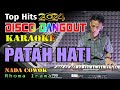 Patah Hati - H. Rhoma Irama | Karaoke (Nada Cowok) Disco Dangdut Orgen Tunggal Terbaru