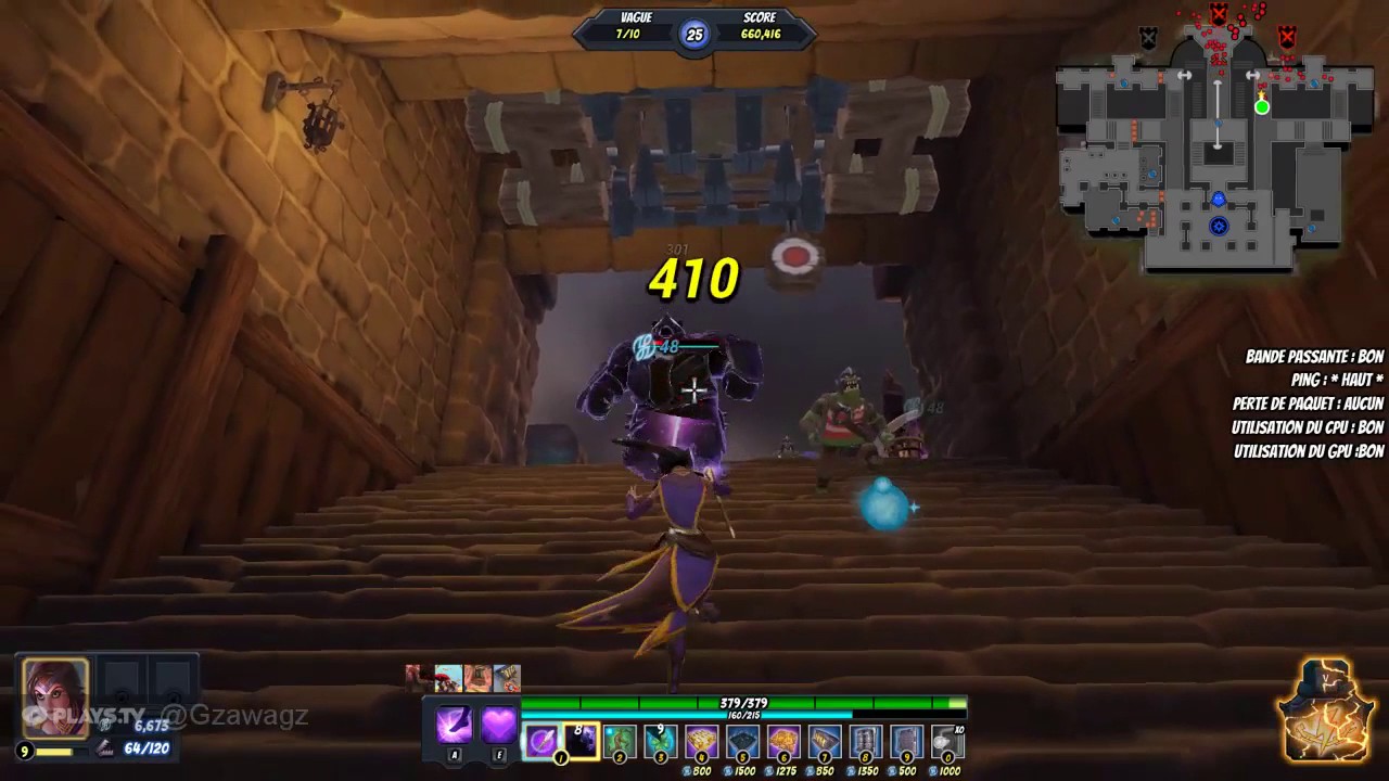 How to 5 Stars - The Wall - War Mage - Gabriella | Orcs Must Die ...