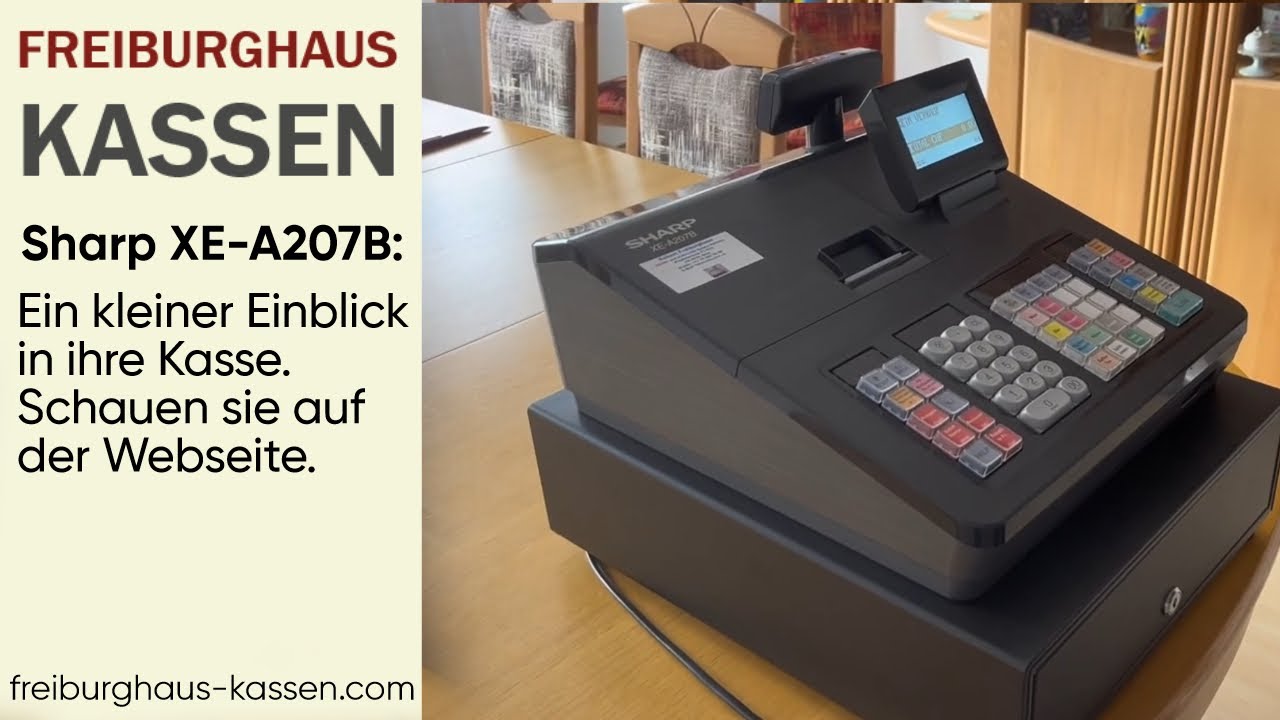 SHARP XE-A207B レジスター シャープ電子レジスター XE-A207W XE-A207B