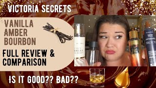 Vanilla Amber Bourbon Bliss: Victoria's Secret New Scent Review & Comparison