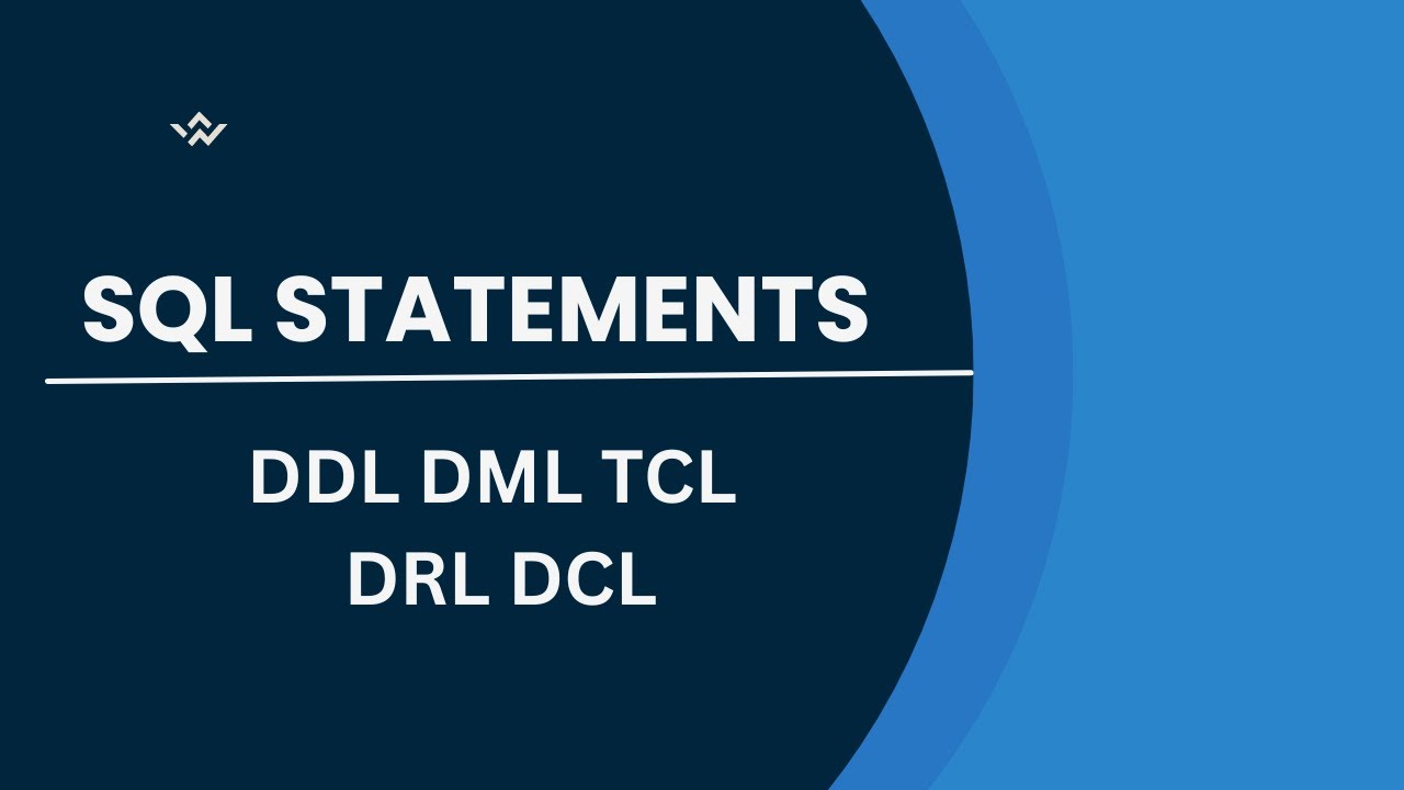 Sql statements in snowflake ddl dml tcl drl dcl youtube