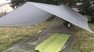 Tarp & Mosquito Net Setup