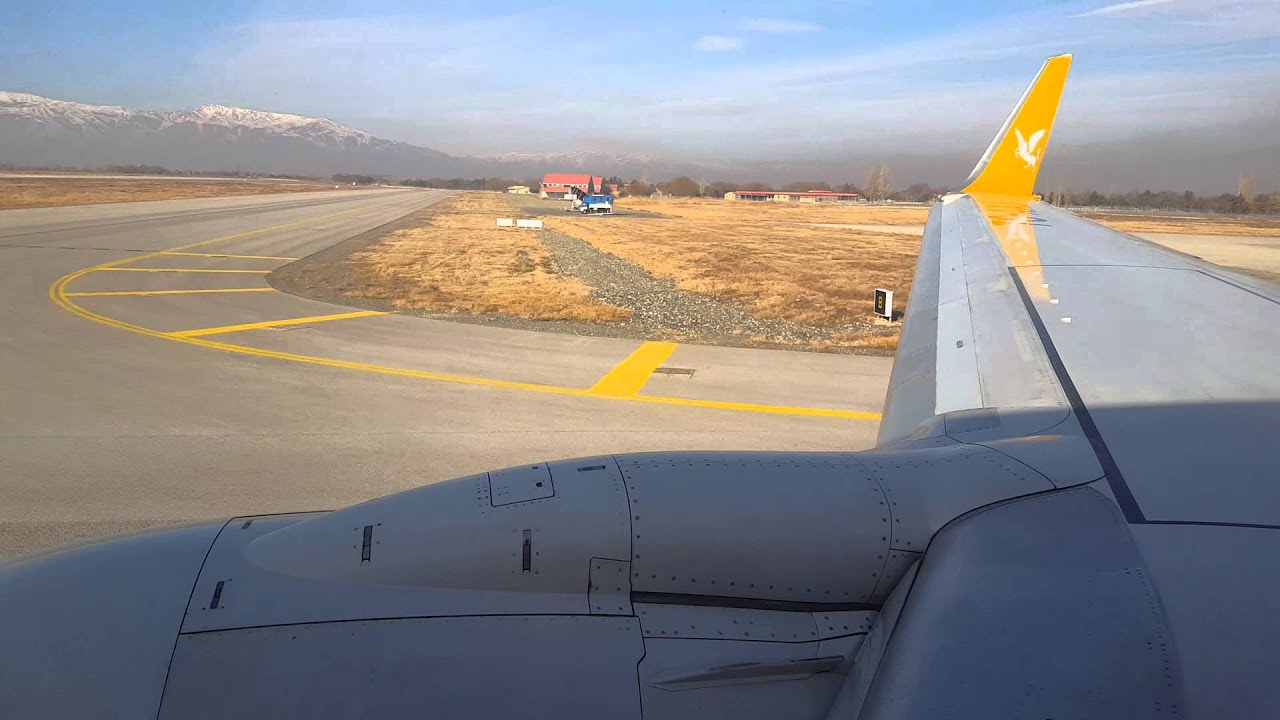 Take-Off from Erzincan to Istanbul SAW B737-800 Pegasus Airlines