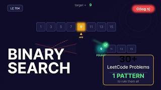 Binary Search Explained - The Mental Model Behind 30+ LeetCode Problems | LC 704