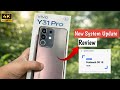 New 207 MB System Update Review || Vivo Y31 Pro 5G Smartphone 🔥