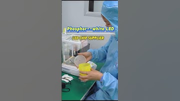 Phosphor in White LEDs The Secret to Bright Light #shorts