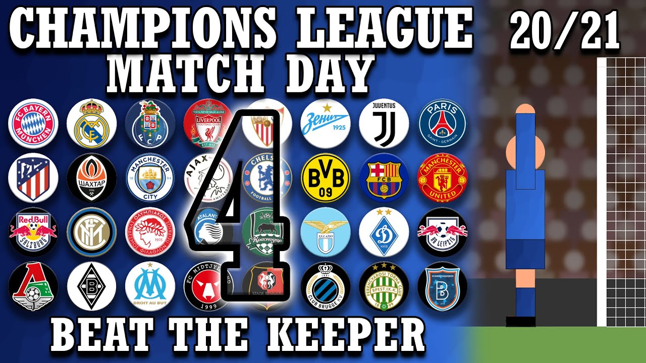 Beat The Keeper - Champions League 2020/21 Group Stages Matchday 4