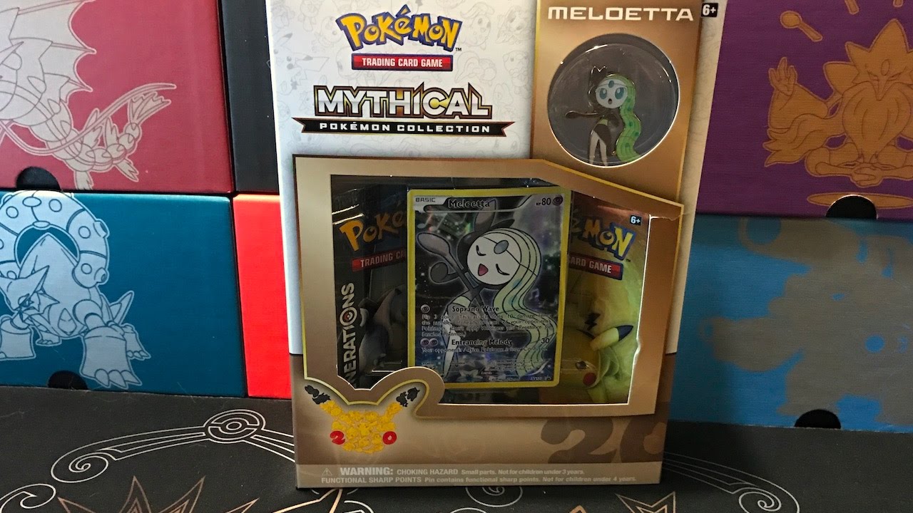 Pokemon Trading Card Games: Mythical Collection Meloetta 