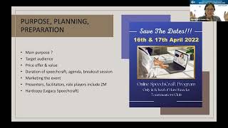 A to Z In Leading A Successful Speechcraft & YLP - Part 2 of 3