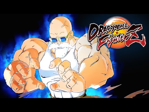 Dragon Ball FighterZ – Official Master Roshi Launch Trailer