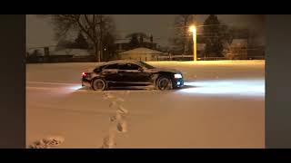 Laugh Out Loud: Audi's Hilarious Snow Drift #audi#loud#snow