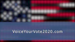 Go to website Voice Your Vote 2020