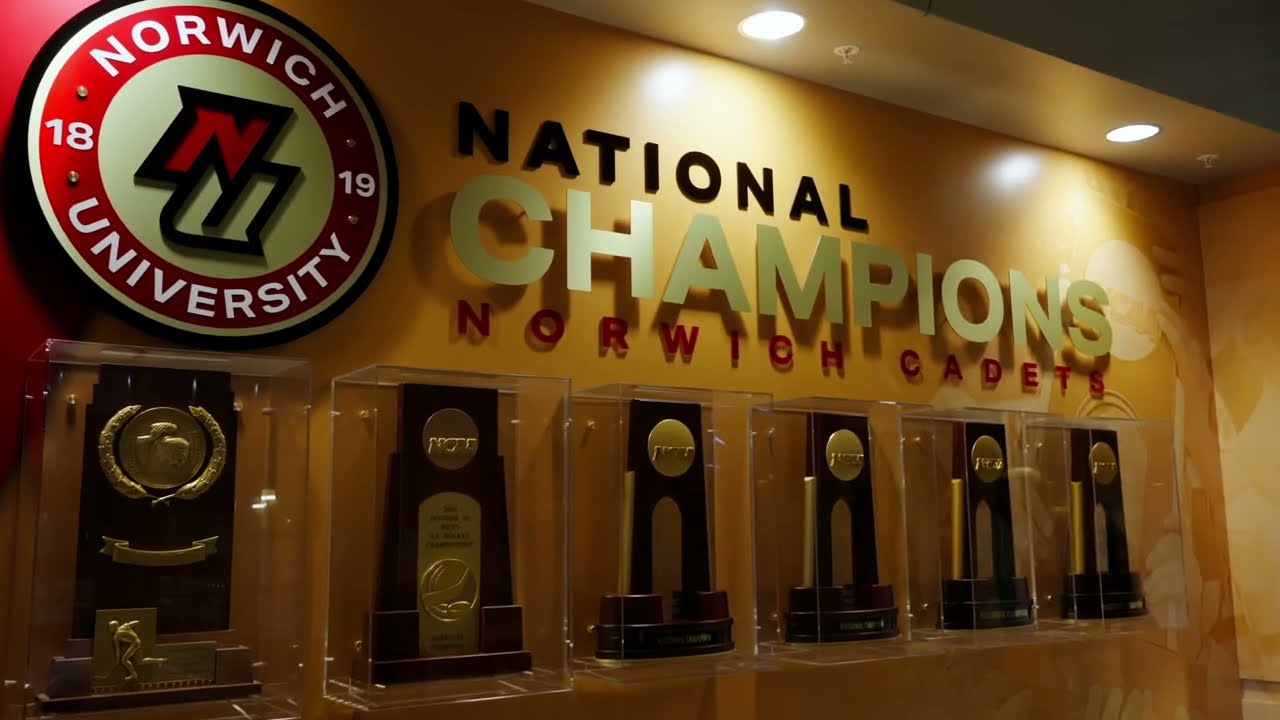 Inside Look at Norwich University's Updated Athletic Center Branding
