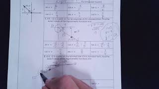 Honors Precalculus Thursday, Jan 7th Notes section 6-3 day 1