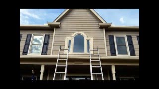 half round window trim install customer