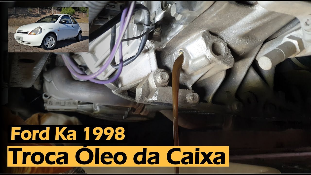 Trocando o Óleo do Cambio / Caixa do Ford KA 1998 - [4K]