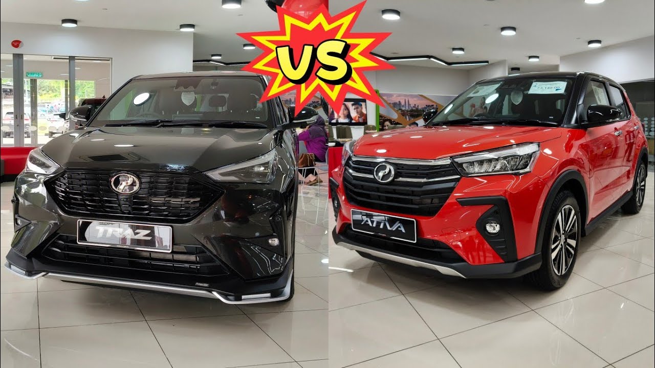 Perodua Traz VS Perodua Ativa - YouTube