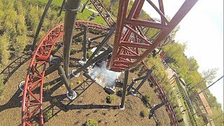 Dragekongen Super Sjov Djurs Sommerland Family Suspended Coaster Dragon King