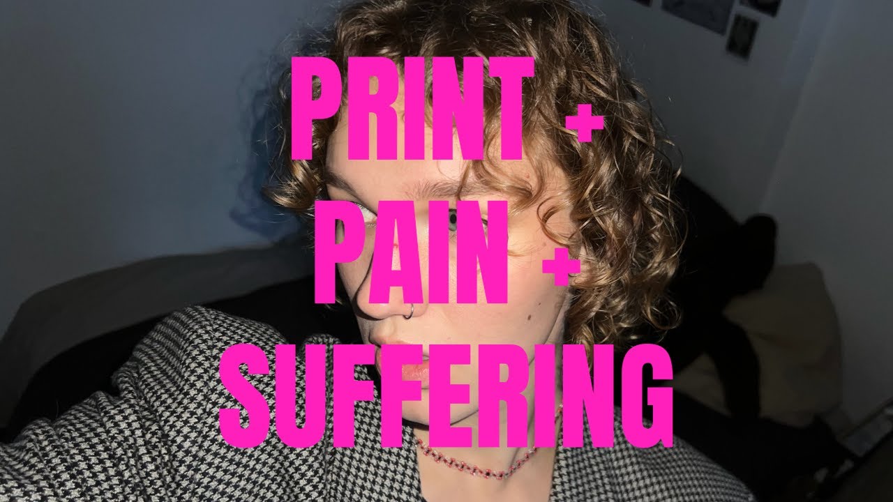 I started a magazine bc I love print, pain and suffering // POLYMORFIX