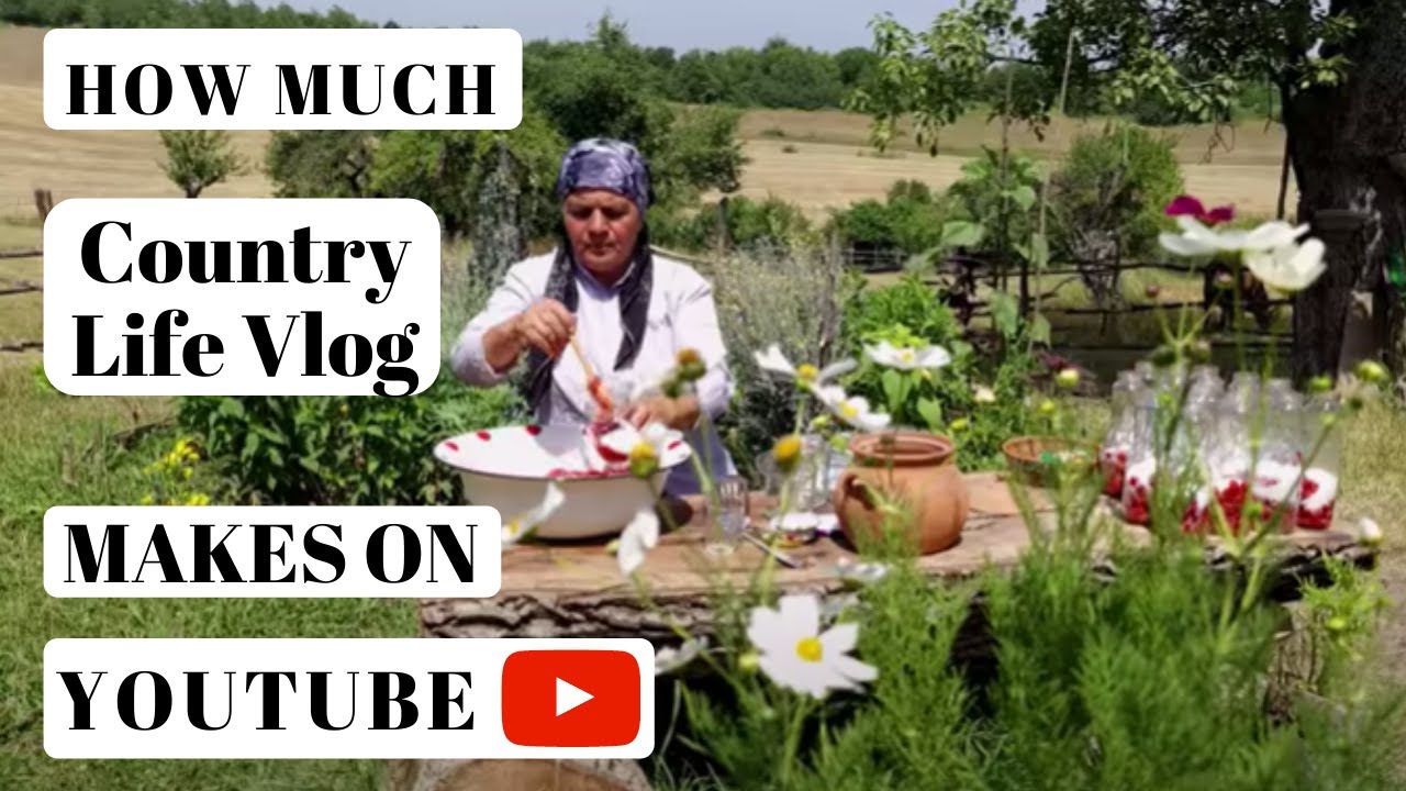 How much Country Life Vlog makes on Youtube - YouTube