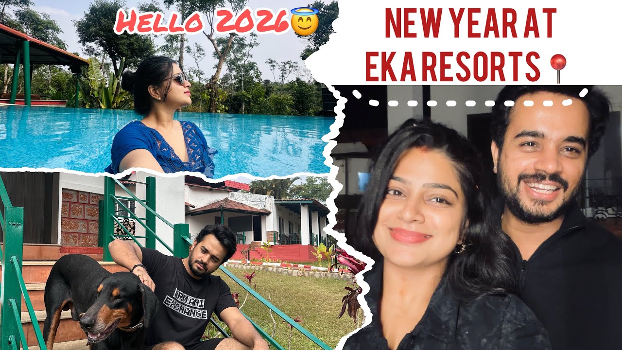 New Year Celebration in Nature 🌄 | Eka Resorts Vlog