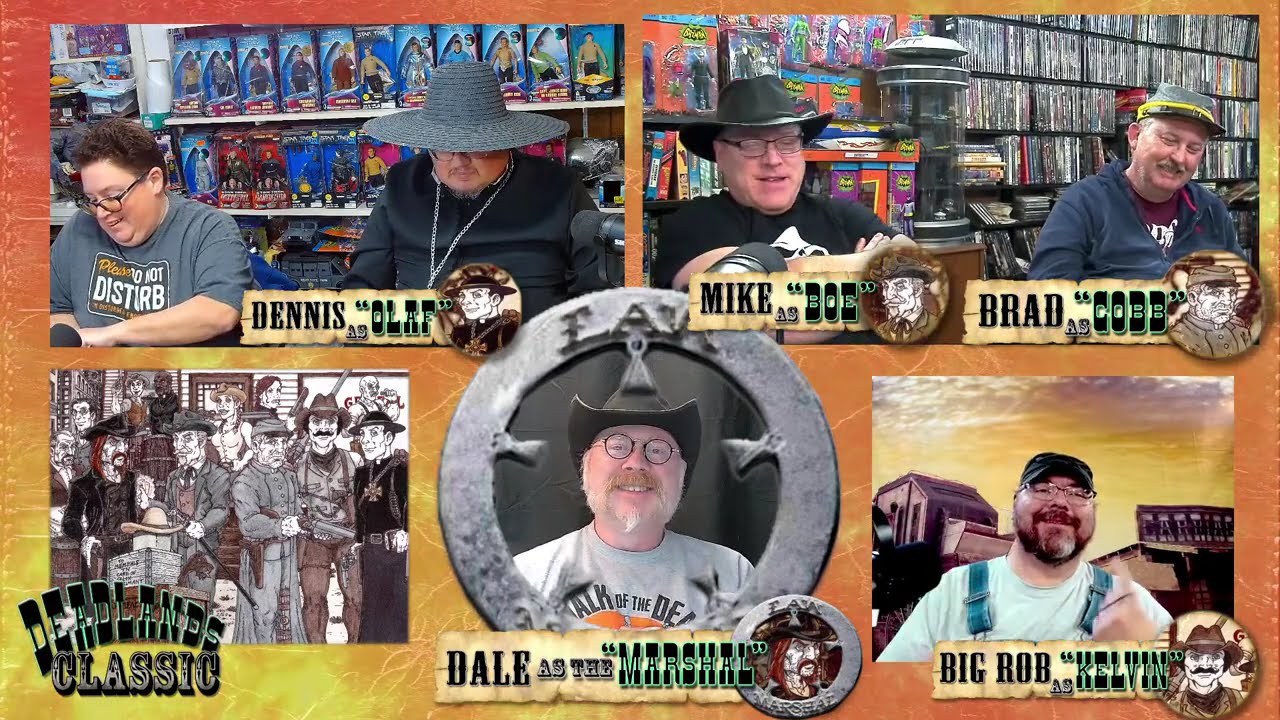 Deadlands Classic TTRPG- The Spaghetti Western with Meat- LIVE Actual Play