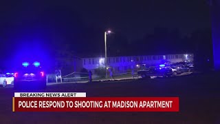 Police respond to shooting at Madison apartment complex