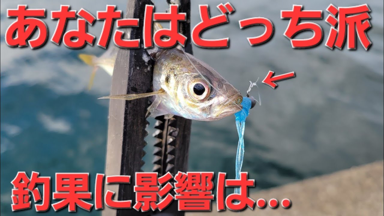 アジングで使う方と使わない方がはっきり割れるコレ。釣果が分かれる