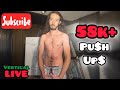 *LIVE* Hundreds of pushups - Road to 100k! (Vertical livestream)