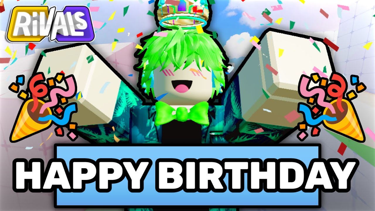 🔴 It’s my Birthday Party... (Roblox Rivals Live) - YouTube