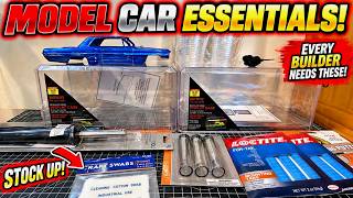 Essential Model Car Tools & Supplies EVERY Builder Needs!