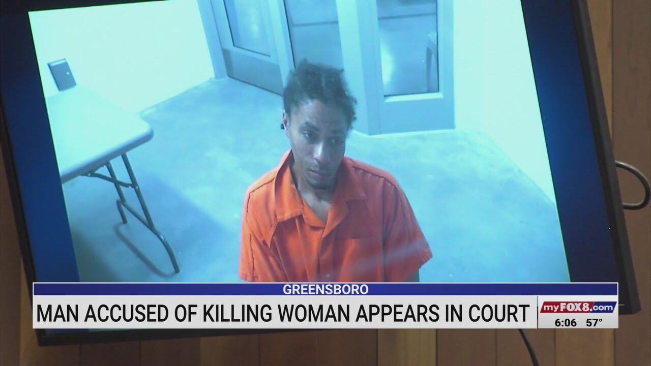 Man accused of killing Greensboro woman appears in court - YouTube