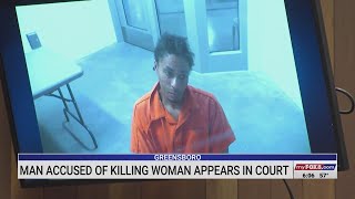 Man accused of killing Greensboro woman appears in court