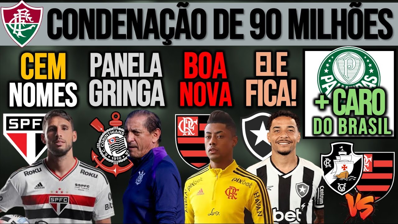 100 ATACANTES SUGERIDOS AO SP! RAMÓN: PANELA NO TIMÃO! NOVA SOBRE BH ...