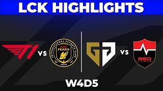 LCK Higlights ALL GAMES W4D5 | LCK 2026 Rounds 1-2