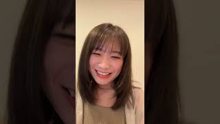 【秋元真夏】インスタライブ 2023/8/29