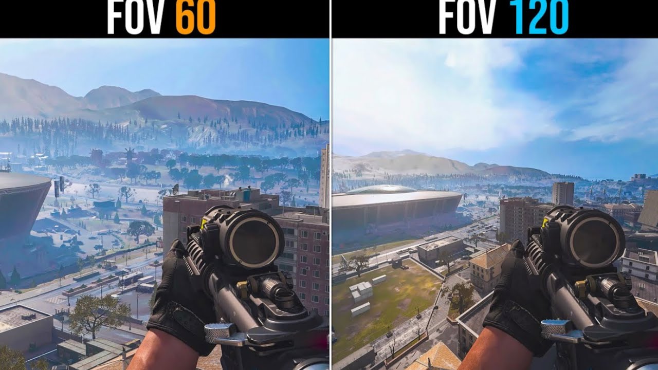 how to change your fov in call of duty - YouTube