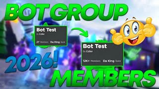 Group Botter Roblox [ WORK IN 2026, UNLIMITED MEMBERS ]