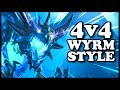 Grubby | "4v4 WYRM STYLE" | Warcraft 3 | Sanctuary